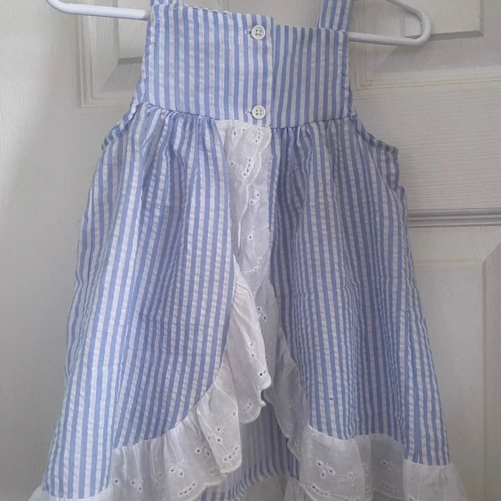 Nannette Puppy Appliqué Dress